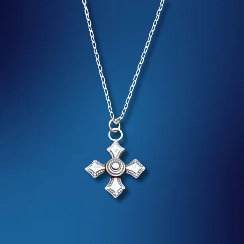 Medieval Coptic Cross Necklace