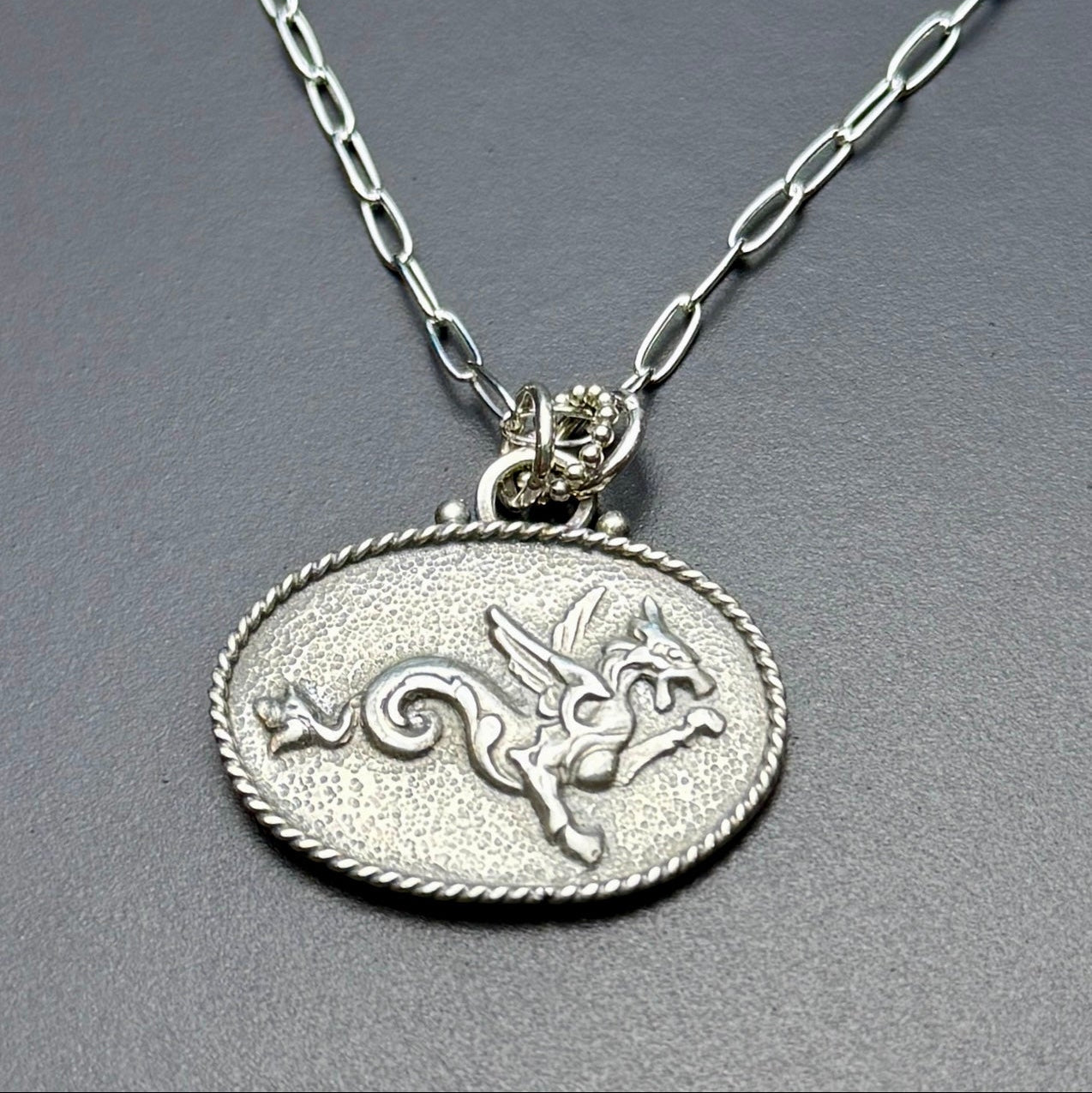 Medium Hippocampus Necklace