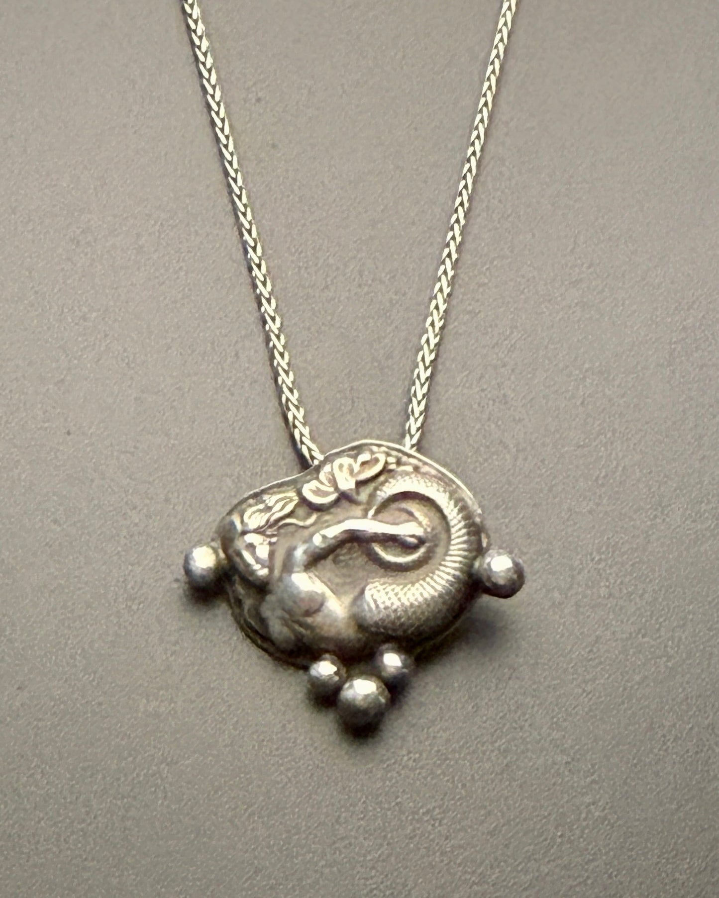 Roman Revival Mermaid Necklace