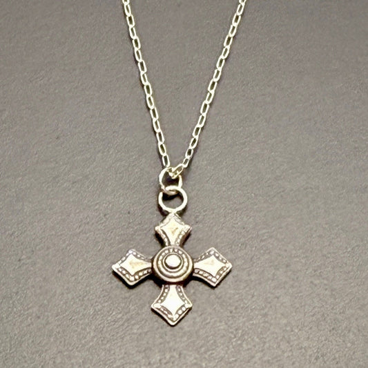 Medieval Coptic Cross Necklace