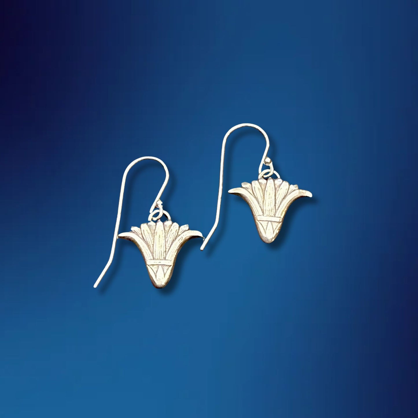 Petite Lotus Earrings