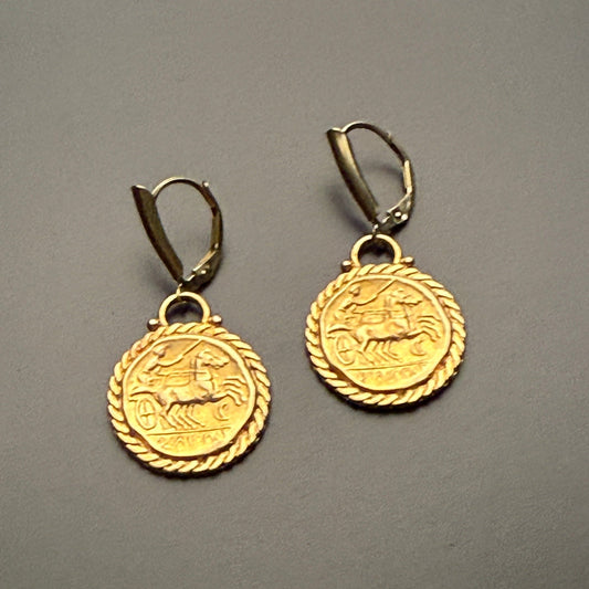 Revival Phillip II Macedon Earrings