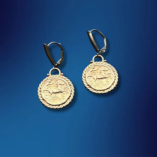 Revival Phillip II Macedon Earrings