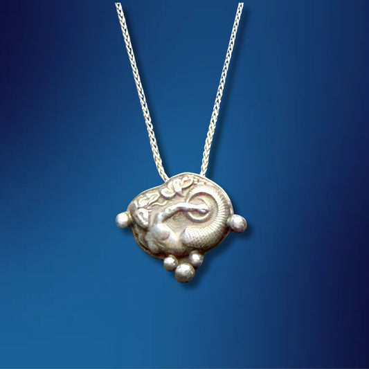 Roman Revival Mermaid Necklace