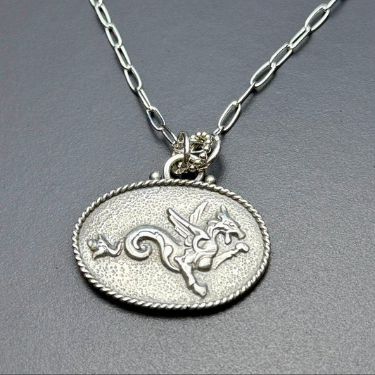Medium Hippocampus Necklace