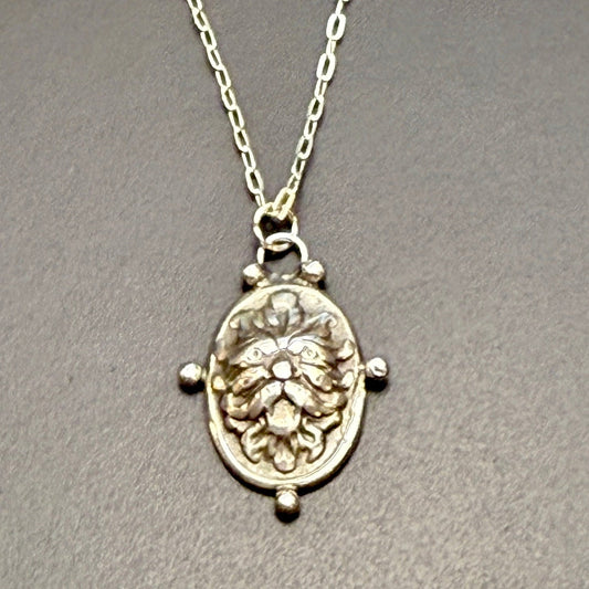 Small Greenman Necklace