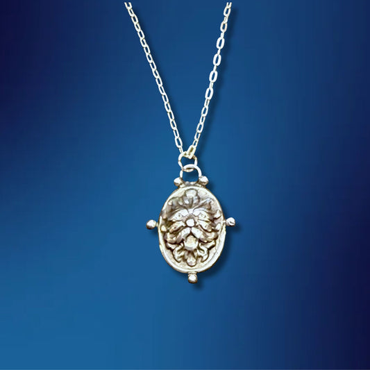 Small Greenman Necklace