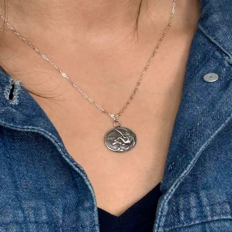 Fiercest Tiny Dragon Necklace