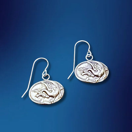 Fiercest Tiny Dragon Earrings