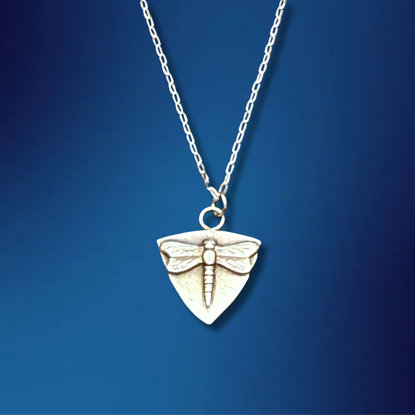 Triangle Dragonfly Necklace