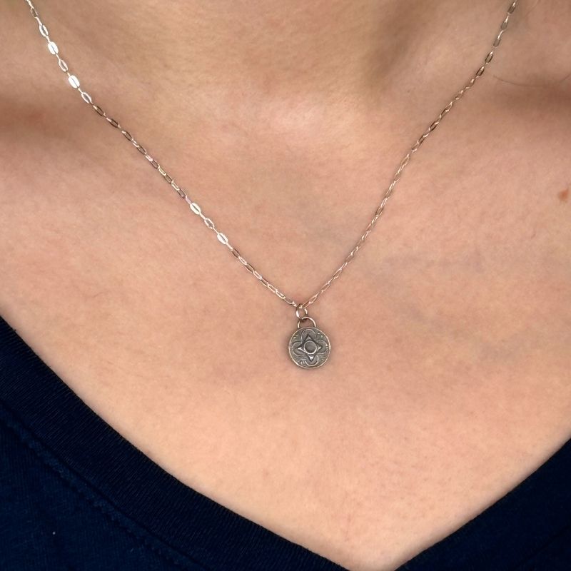 Tiny Round Necklace