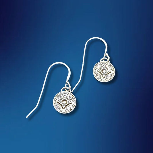 Tiny Round Earrings