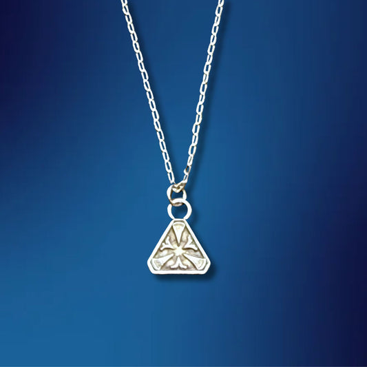 Tiny Triangle Necklace