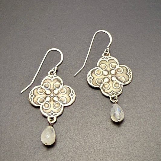 Flourished Quatrefoil Earrings