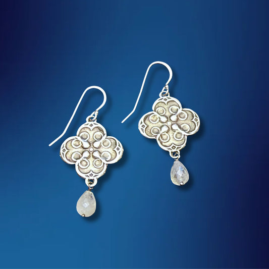 Flourished Quatrefoil Earrings