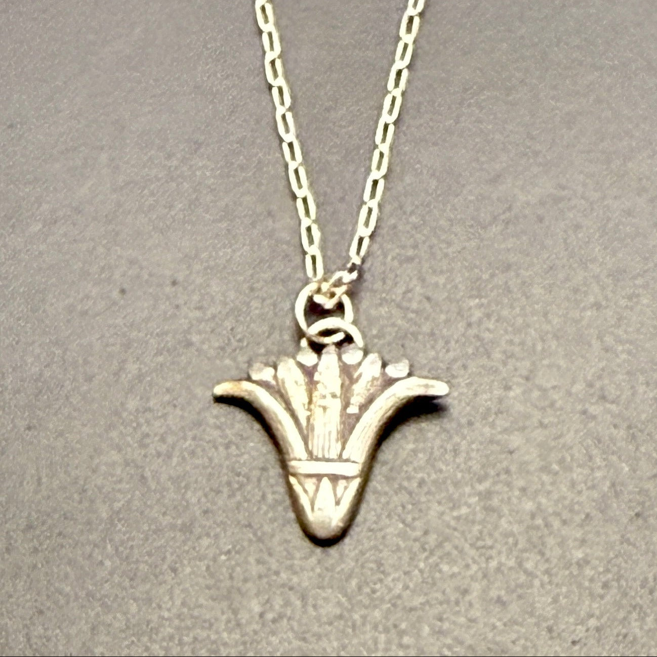Petite Lotus Necklace