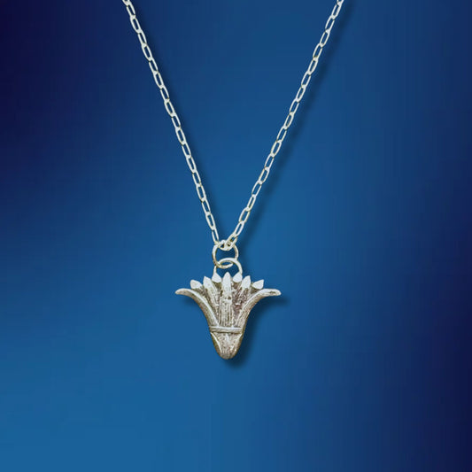 Petite Lotus Necklace