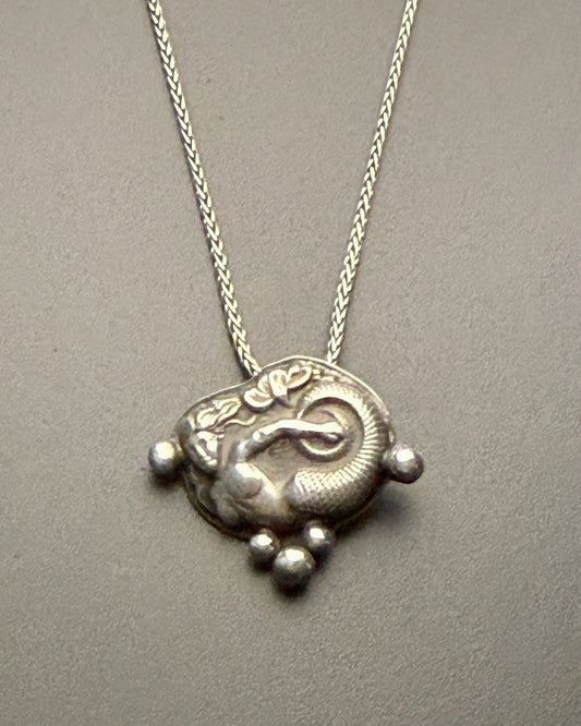 Roman Revival Mermaid Necklace
